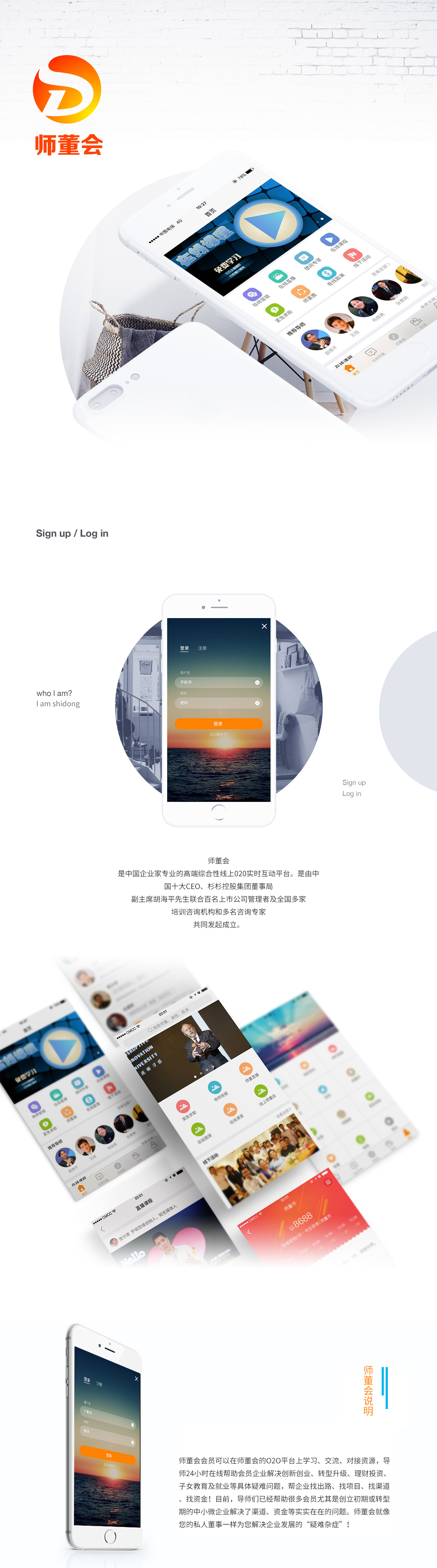 师董会网站案例